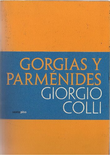 Gorgias y Parménides