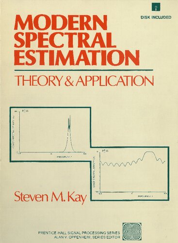 Modern spectral estimation: theory and application