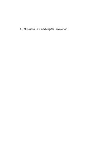 EU Business Law and Digital Revolution