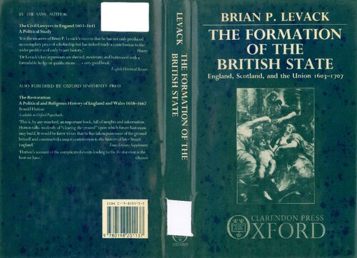 The Formation of the British State: England, Scotland, and the Union, 1603-1707