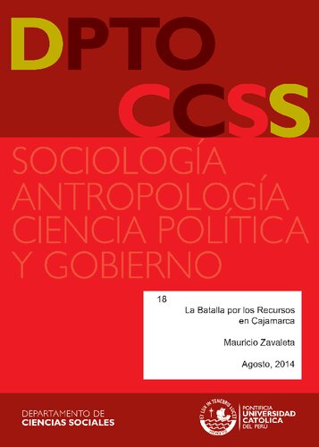 La Batalla por los Recursos en Cajamarca