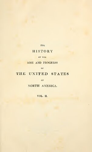 The History of the United States of North America