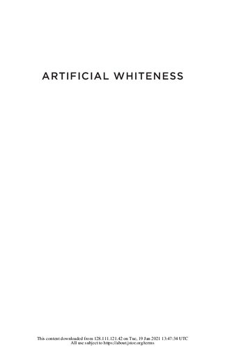 Artificial Whiteness: Politics and Ideology in Artificial Intelligence