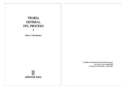 Teoria General Del Proceso 1