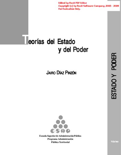 Teorias Del Estado Y El Poder