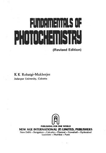 Fundamentals of Photochemistry