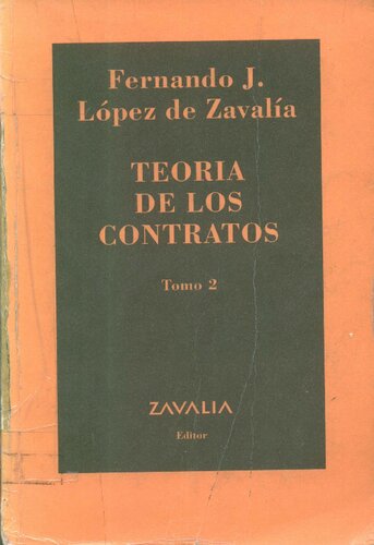 Teoria De Los Contratos Parte General- Tomo 2