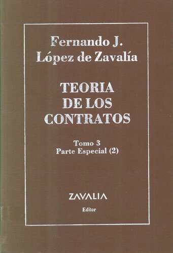 Teoria De Los Contratos Parte General