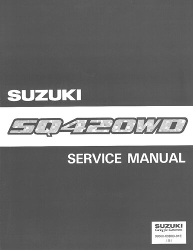 Service Manual -(Engine Drivetrain) Vitara 1999-2005
