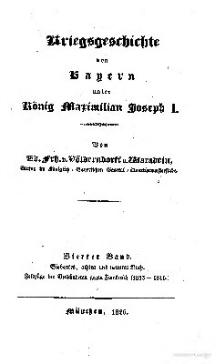 Kriegsgeschichte von Bayern unter König Maximilian Joseph I. Feldzüge der Verbündeten gegen Frankreich (1813-1815)