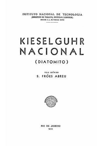 Kieselguhr Nacional (Diatomito)