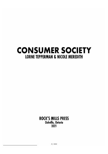 Consumer Society