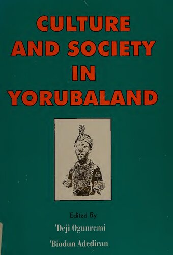 Culture and Society in Yorubaland