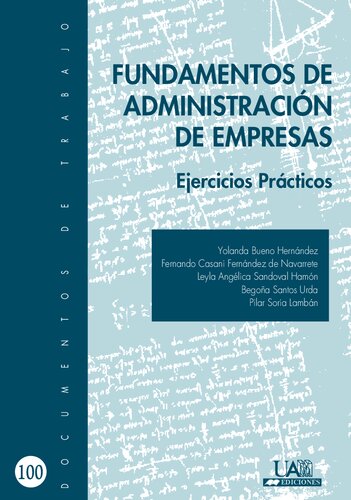 Fundamentos de administración de empresas ejercicios prácticos
