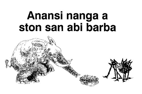 Anansi nanga a ston san abi barba