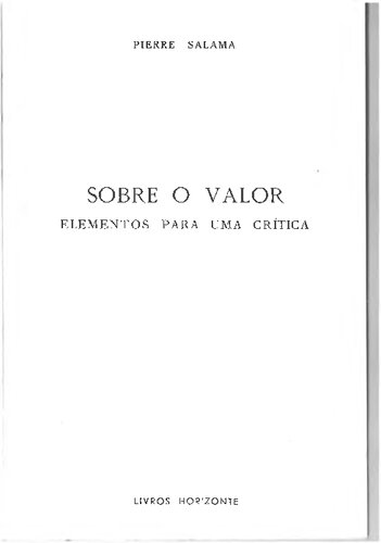 Sobre o valor
