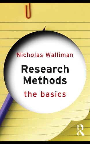 Research Methods: The Basics