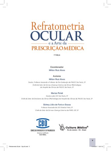REFRATOMETRIA OCULAR E A ARTE DA PRESCRICAO MEDICA
