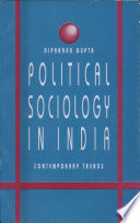 Political sociology in India : contemporary trends