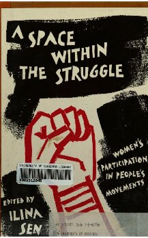 A Space within the struggle : women's participation in people's movements