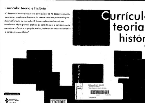Currículo: teoria e história