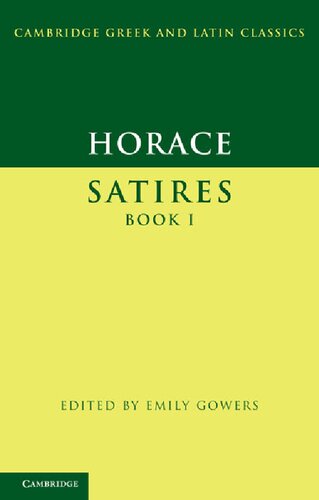 Horace, Satires Book I