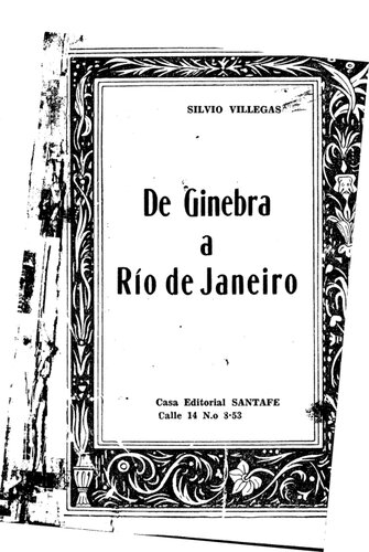 De Ginebra a Rio de Janeiro