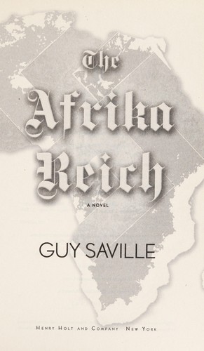 The Afrika Reich. a novel