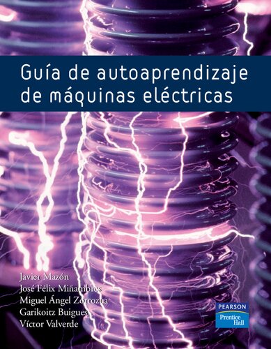 Guía de autoaprendizaje de máquinas eléctricas