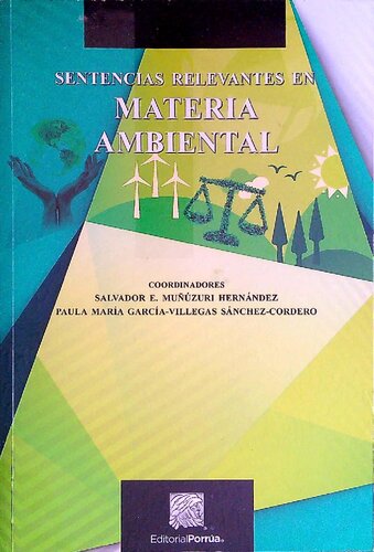 Sentencias relevantes en materia ambiental