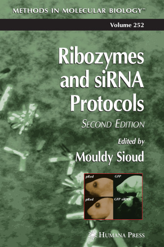 Ribozymes and siRNA protocols