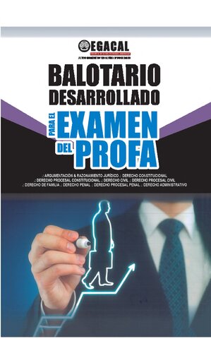 BALOTARIO DESARROLLADO PARA EL EXAMEN DEL PROFA