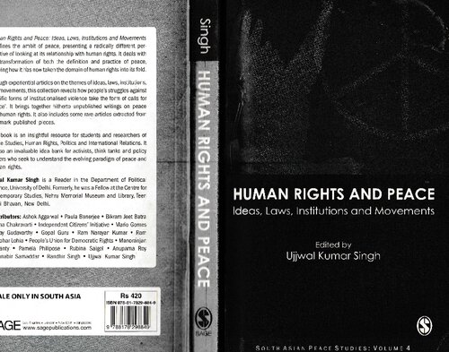 Human Rights and Peace: Ideas, Laws, Institutions and Movements