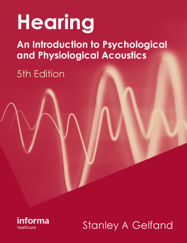 Hearing: An introduction to psychological and physiological acoustics