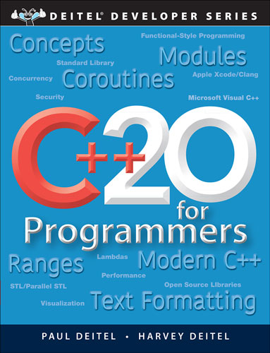 C++20 for Programmers, 3rd Edition