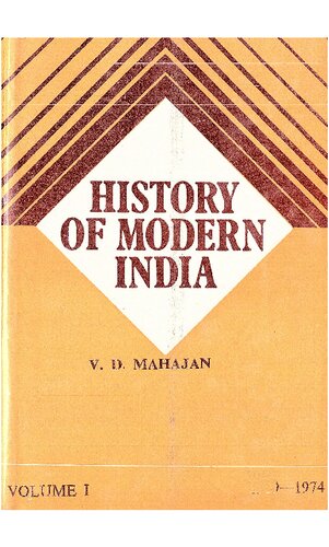 History of Modern India: Volume 1 : 1919 to 1974