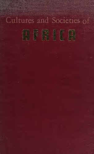 Cultures and societies of Africa