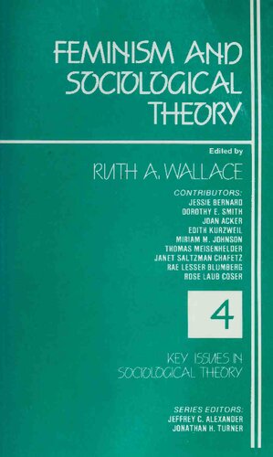 Feminism and Sociological Theory