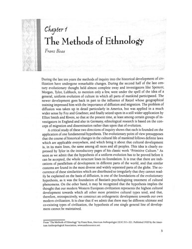 Anthropological Illuminations of the Varieties of Human Experience