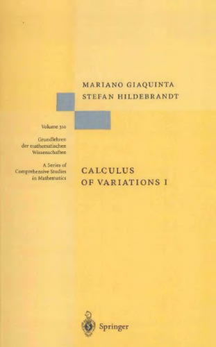 Calculus of variations I