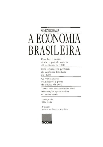 A economia brasileira