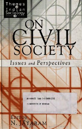 On Civil Society: Issues And Perspectives
