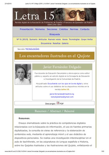 Los encantadores ilustrados en el Quijote