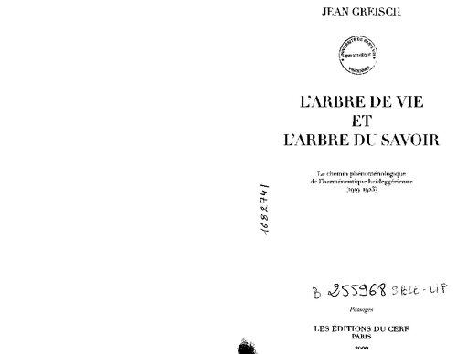 L'Arbre de vie et l'Arbre du savoir