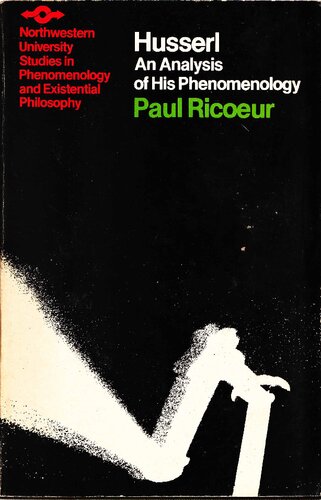 Husserl: an analysis of his Phenomenology