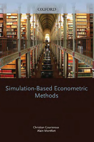 Simulation-based econometric methods