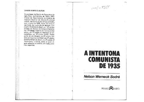 A intentona comunista de 1935