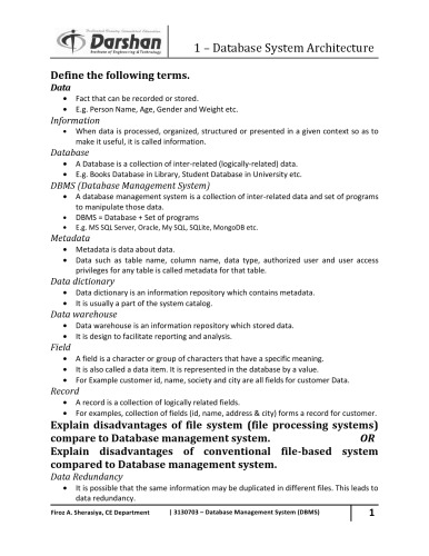 3130703_DBMS_GTU_Darshan e-Notes_All-Units