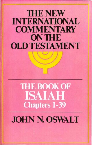 The Book of Isaiah, Chapters 1–39