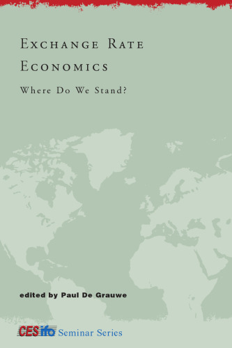 Exchange rate economics: Where do we stand